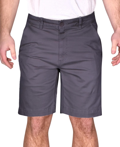 Men's Flat Front Stretch Comfort 9" Shorts