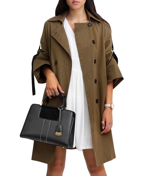 Women's Russian Romance Oversized Trench Coat