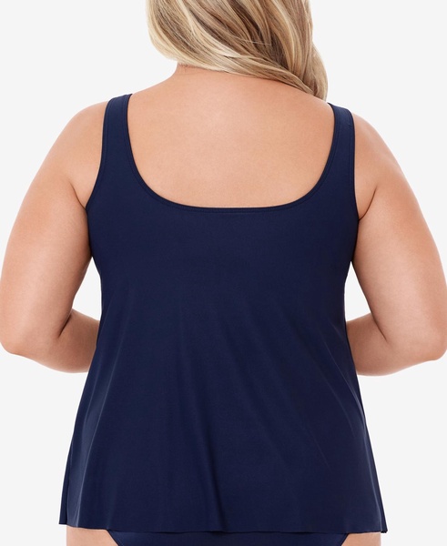 Plus Size Illusionists Ursula Underwire Tankini Top