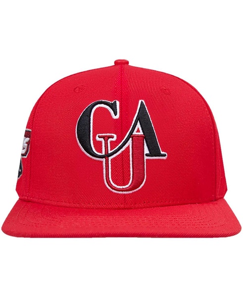 Men's Red Clark Atlanta University Panthers Evergreen CAU Snapback Hat