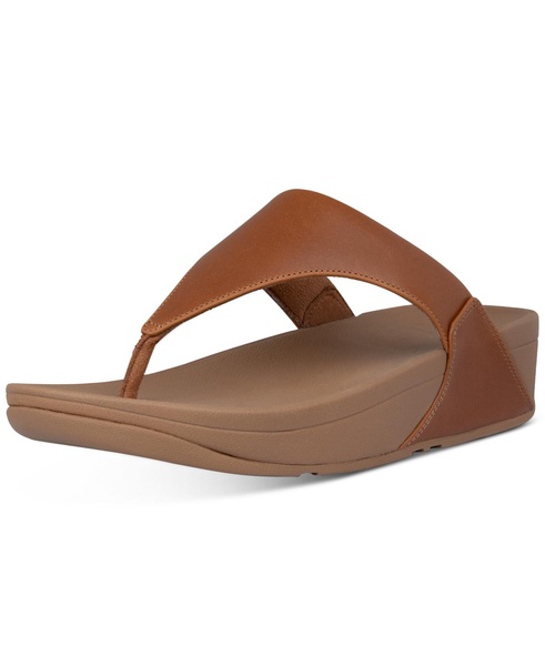 Women's Lulu Leather Toe-Thongs Sandals