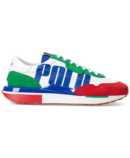 Men's Train 89 Logo Colorblocked Lace-Up Sneakers