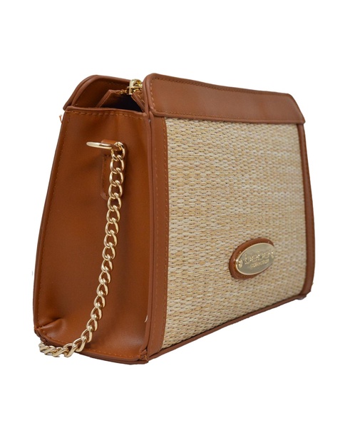 Marie Straw Crossbody Bag