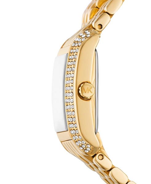 Women's Emery Three-Hand Gold-Tone Stainless Steel Watch 22mm