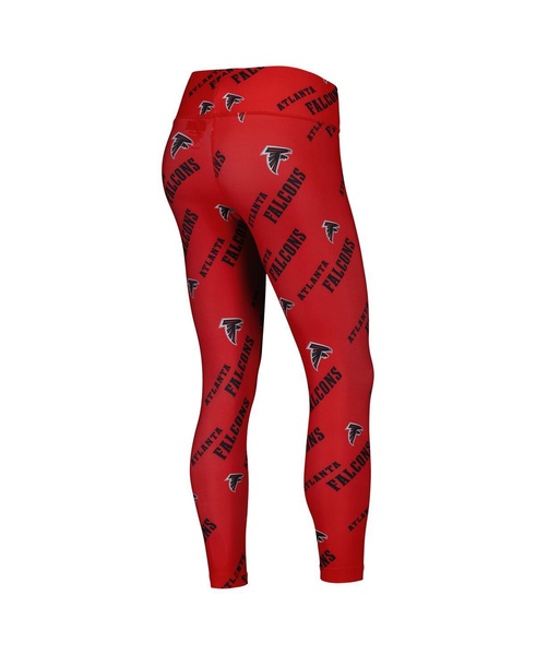 Women's Red Atlanta Falcons Breakthrough Allover Print Lounge Leggings