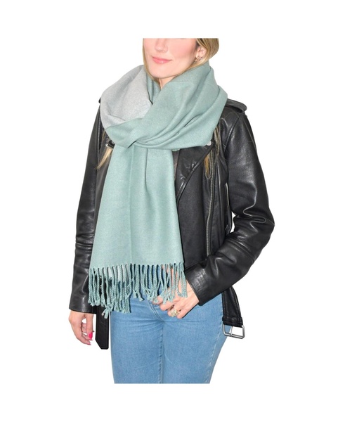 REVERSIBLE TWO TONE SCARF