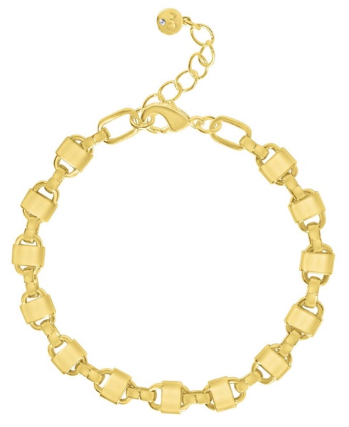 18K Gold-Plated Link Bracelet