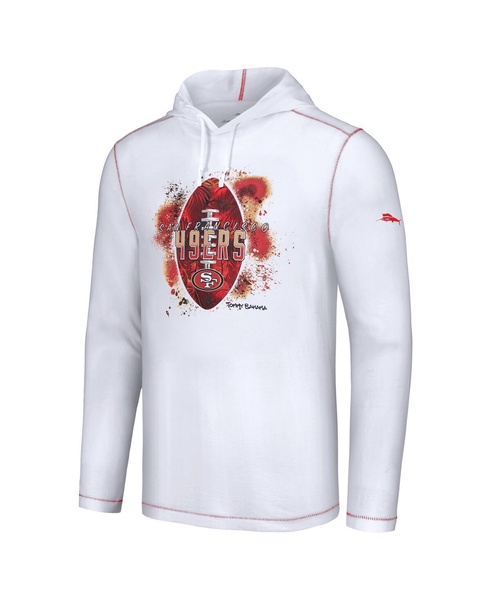 Men's White San Francisco 49ers Graffiti Touchdown Pullover Hoodie