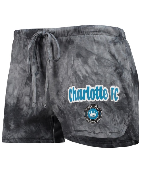 Women's Charcoal Charlotte FC Billboard Tank Top Shorts Sleep Set