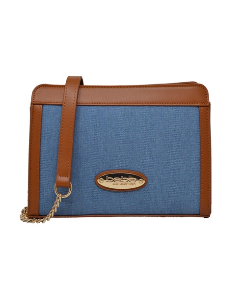 Marie Denim Crossbody Bag