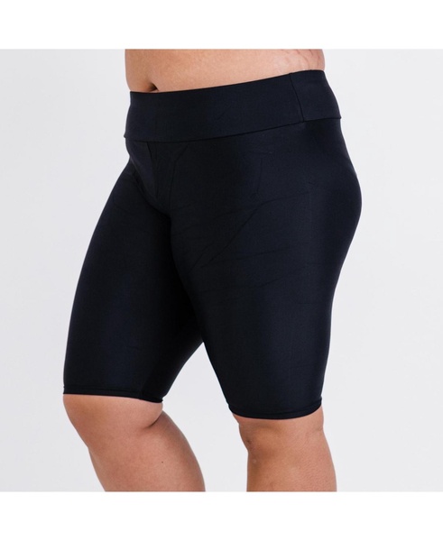 Plus Size Long Bike Swim Shorts