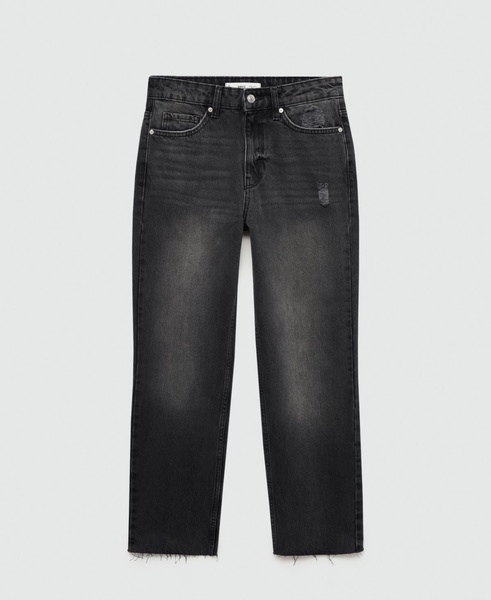 Women's Blanca Straight-Fit Cropped Jeans