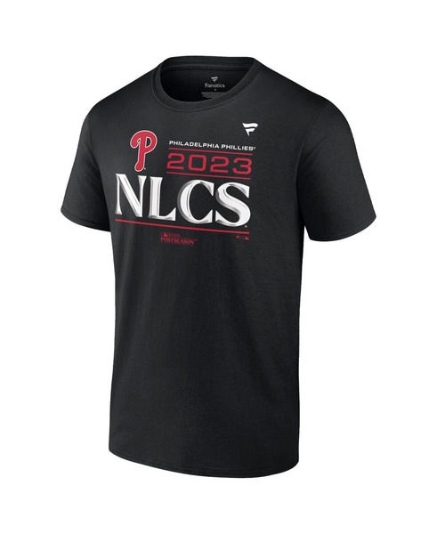 Men's Black Philadelphia Phillies 2023 Division Series Winner Locker Room T-shirt