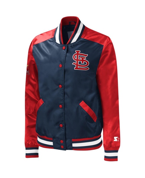 Women's Navy St. Louis Cardinals The Legend Full-Snap Jacket