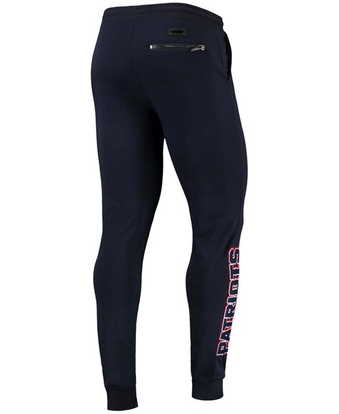 Men's Navy New England Patriots Logo Jogger Pants