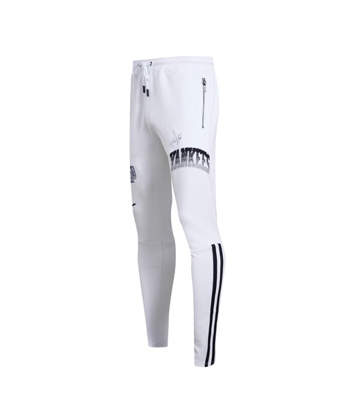 Men's White New York Yankees Hometown Track Pants