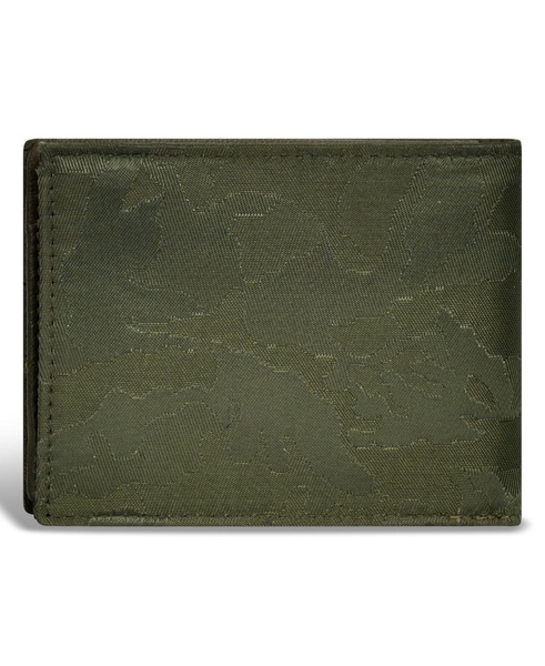 Men's Camo Collection Leather Top Wing Wallet