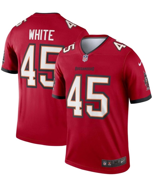 Men's Devin White Red Tampa Bay Buccaneers Legend Jersey