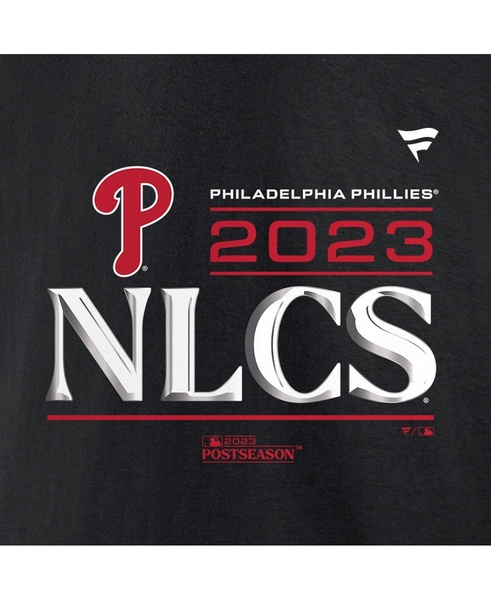 Men's Black Philadelphia Phillies 2023 Division Series Winner Locker Room T-shirt