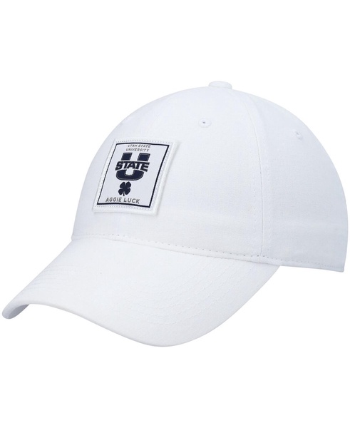 Men's White Utah State Aggies Dream Adjustable Hat