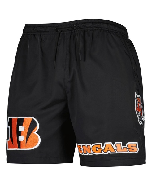 Men's Black Cincinnati Bengals Woven Shorts