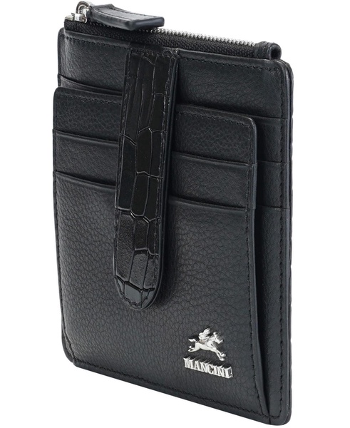 Women's Croco2 RFID Secure Card Case Wallet