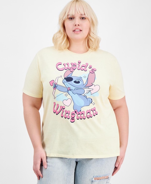 Trendy Plus Size Stitch Cupid T-Shirt