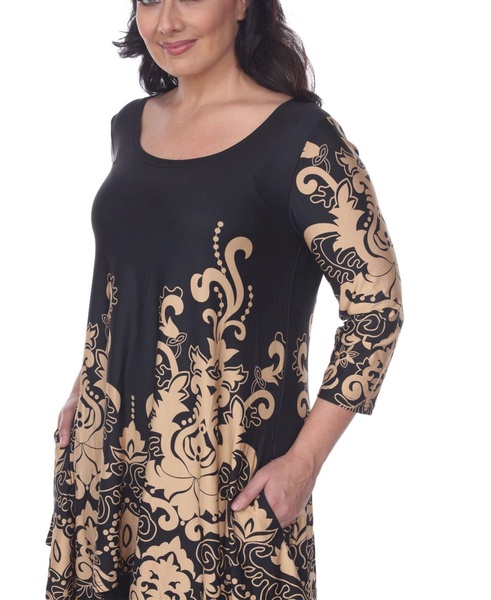 Plus Yanette Tunic Top