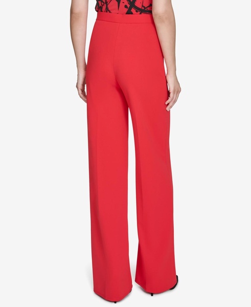 Women's Easy Mid-Rise Pull-On Wide-Leg Pants