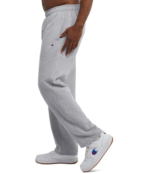 Men's Big & Tall Powerblend Open Bottom Fleece Sweatpants