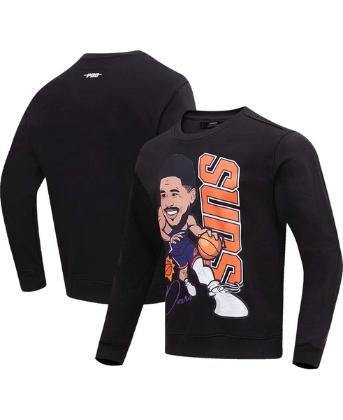 Men's Devin Booker Black Phoenix Suns Avatar Pullover Sweatshirt