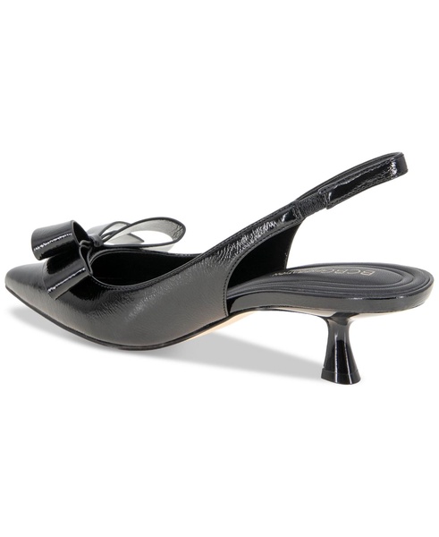 Women's Kasti Slingback Kitten-Heel Bow Pumps