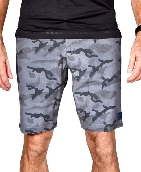 Men's Camo Print Gurkha Flat Front Shorts