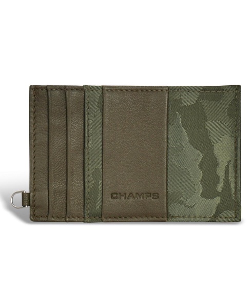 Men's Camo Collection Leather Slim Cardholder