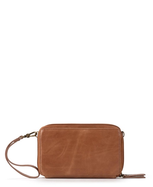 Sequoia Leather Smartphone Convertible Crossbody Wallet