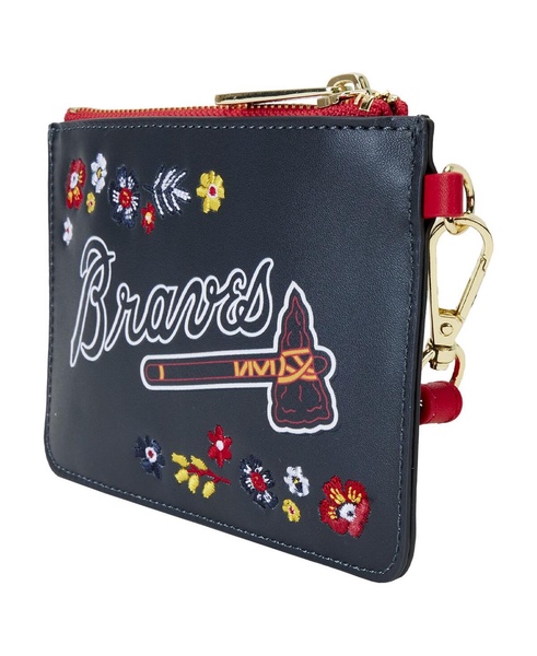 Atlanta Braves Floral Wrist Clutch