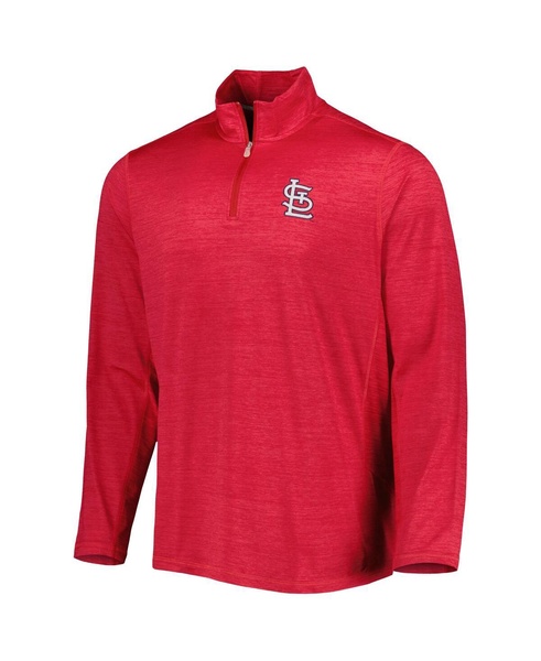 Men's Red St. Louis Cardinals Delray IslandZone Half-Zip Top