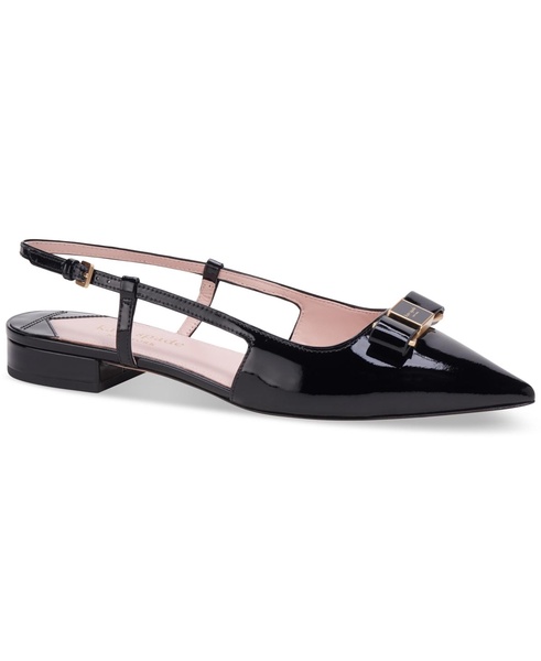 Women's Bowdie Pointed-Toe Slingback Flats