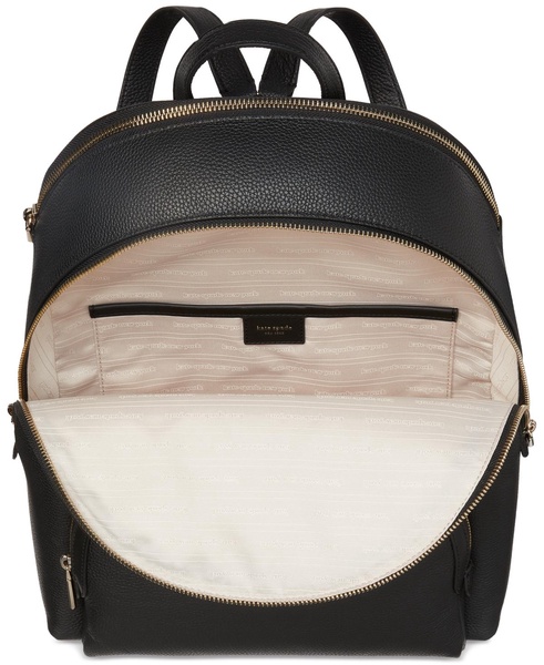 Hudson Pebbled Leather Large Backpack