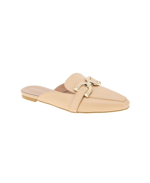 Women's Tara Buckle Mule Flats