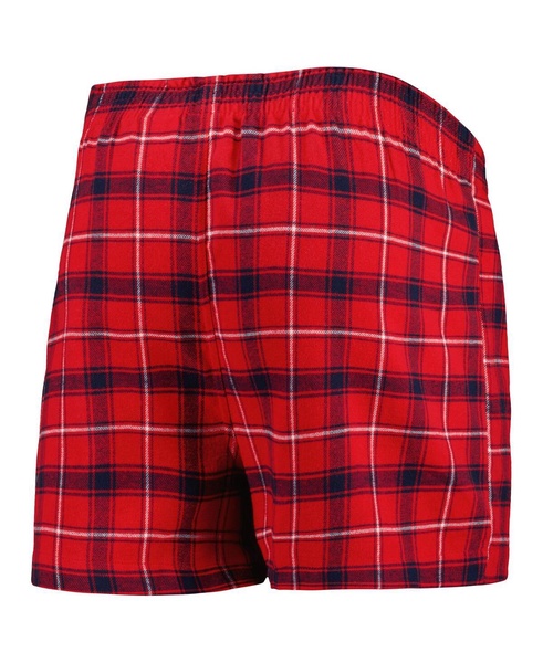 Men's Red, Navy St. Louis Cardinals Ledger Flannel Boxers