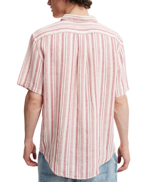 Men's Linen Short Sleeve Shirt