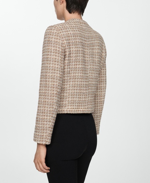 Women's Tweed Zipped Jacket