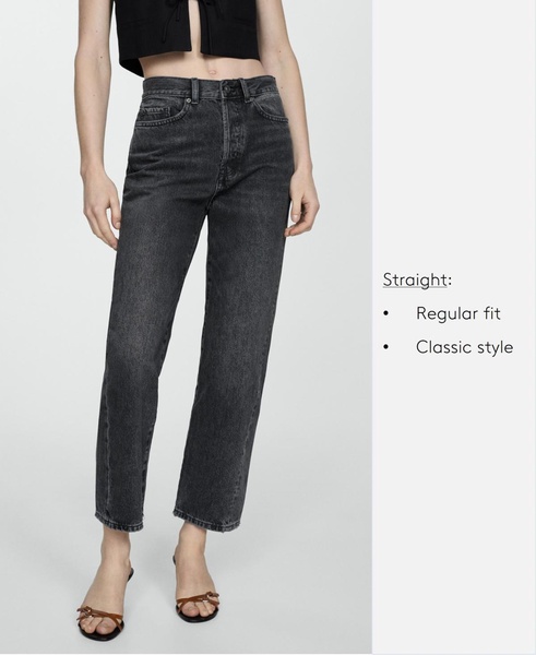 Women's Straight-Fit Cropped Jeans