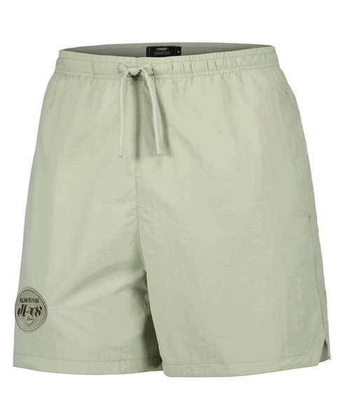 Men's Light Green New York Jets Neutrals 2.0 Woven Shorts