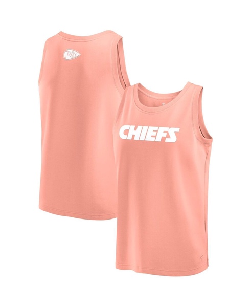 Men's Coral Kansas City Chiefs Elements Tank Top