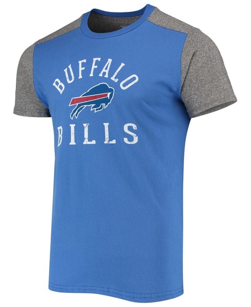 Men's Royal, Gray Buffalo Bills Field Goal Slub T-shirt