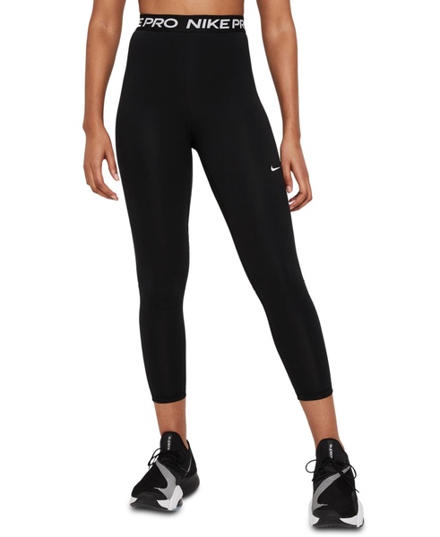 Pro 365 Women's High-Waisted 7/8 Mesh Panel Leggings