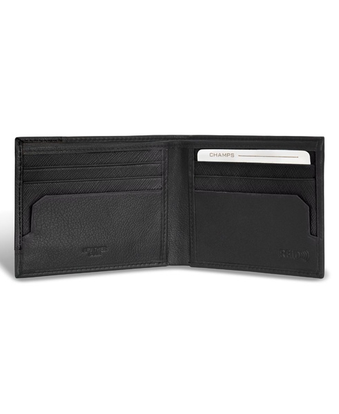 Men's Iconic Collection Leather Bi-Fold Wallet