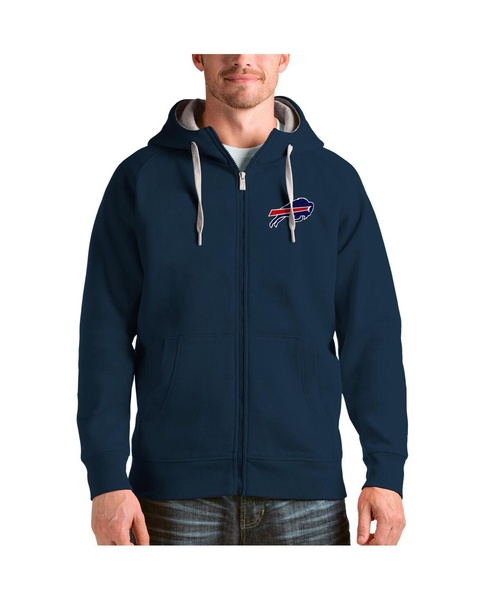 Men's Navy Buffalo Bills Victory Full-Zip Hoodie